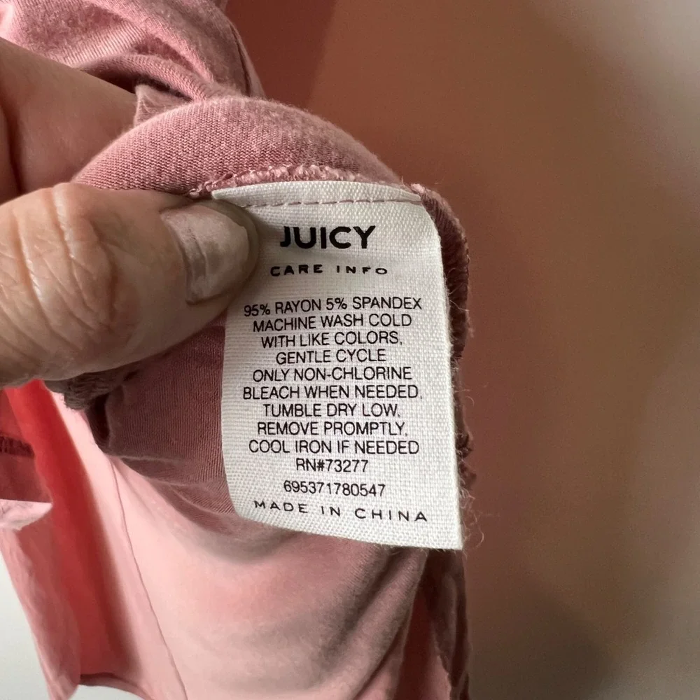 Juicy pink tank top women's size large‎ - Picture 7 of 8